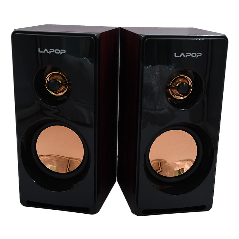 Compact Computer Wired Speaker USB Multimedia Bass Stereo HiFi Sound