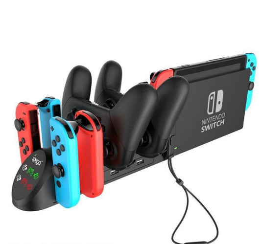 Multifunctional 6 in 1 Charging Station for Nintendo Switch