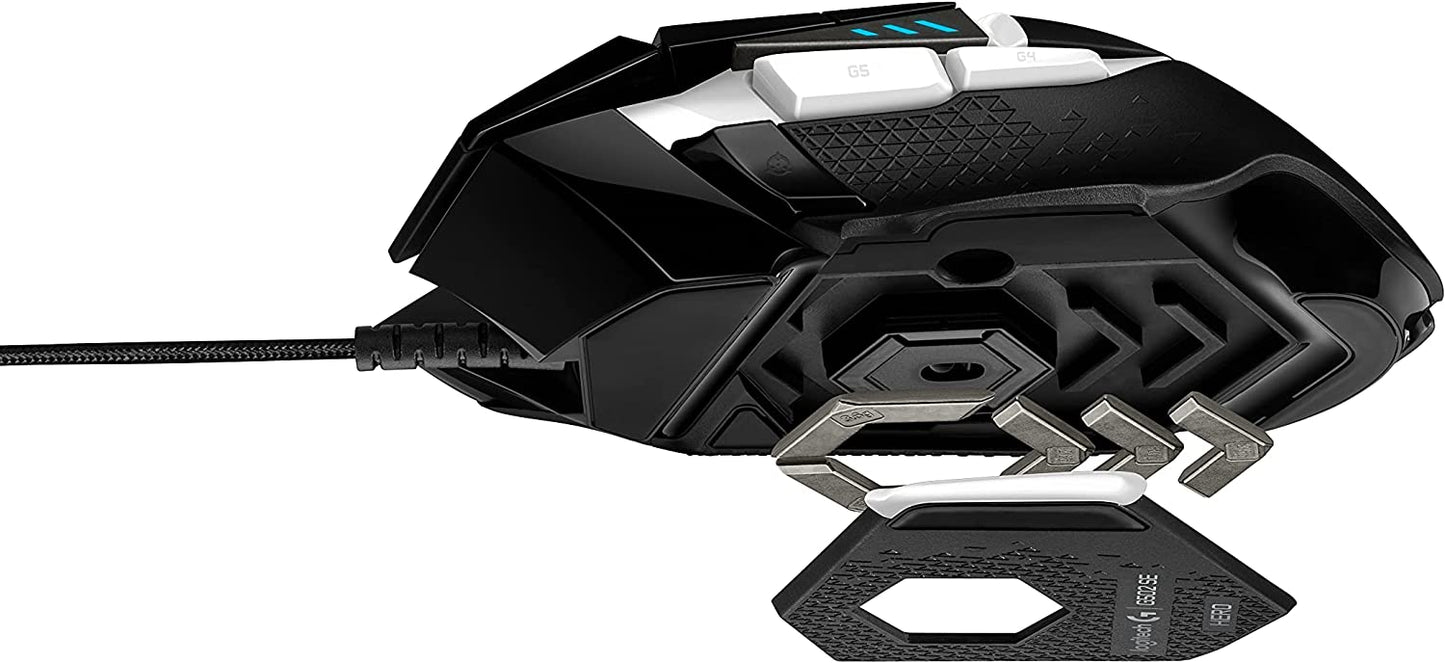 Logitech G502 SE Hero High-Performance 16000 DPI RGB Gaming Mouse - Black